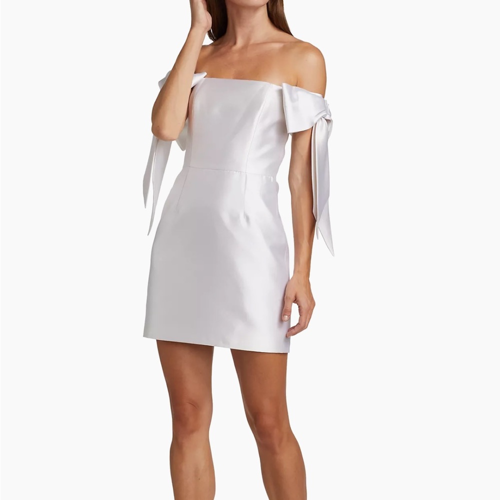 Alexia Maria Silk-Wool Blend Minidress. Size 4. Never worn.